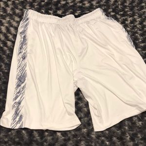 White Nike Athletic Shorts